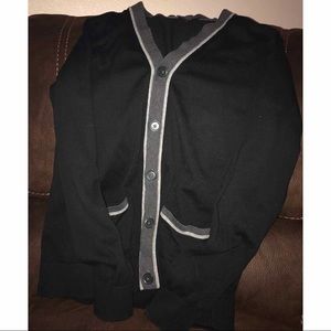 Express men’s size medium black cardigan